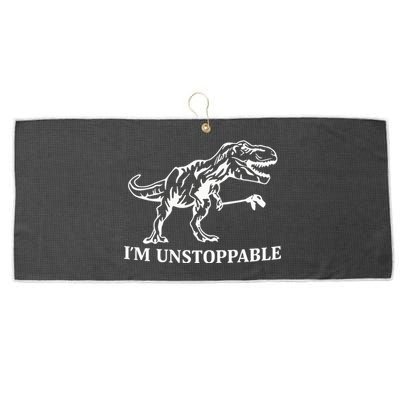 Greeneyed Lizard IM Unstoppable Large Microfiber Waffle Golf Towel