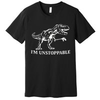 Greeneyed Lizard IM Unstoppable Premium T-Shirt