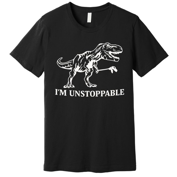 Greeneyed Lizard IM Unstoppable Premium T-Shirt