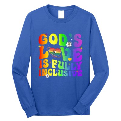 GodS Love Is Fully Inclusive Christian Jesus Lgbt Pride Meaningful Gift Long Sleeve Shirt