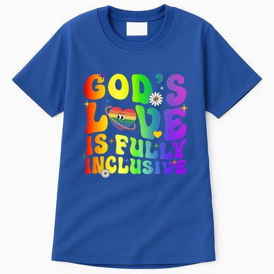 GodS Love Is Fully Inclusive Christian Jesus Lgbt Pride Meaningful Gift Tall T-Shirt