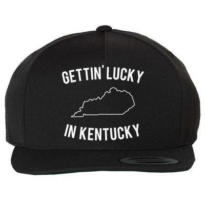 Gettin Lucky In Kentucky Wool Snapback Cap