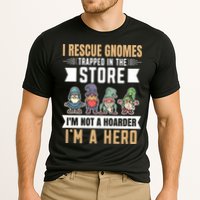 Garden Lover I Rescue Gnomes Not A Hoarder A Hero Gardener Cooling Performance Crew T-Shirt