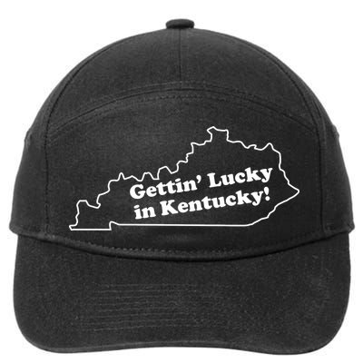 Gettin Lucky In Kentucky Cool Lucky In Kentucky 7-Panel Snapback Hat