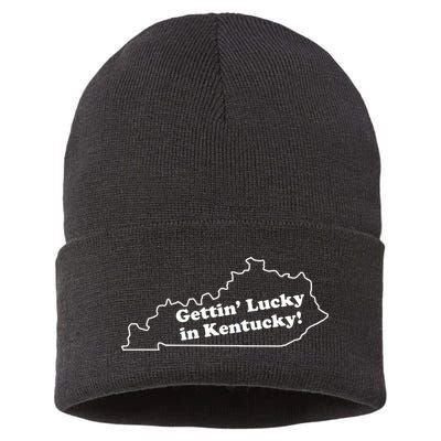 Gettin Lucky In Kentucky Cool Lucky In Kentucky Sustainable Knit Beanie