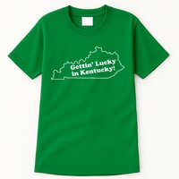 Gettin Lucky In Kentucky Cool Lucky In Kentucky Tall T-Shirt