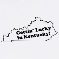 Gettin Lucky In Kentucky Cool Lucky In Kentucky Garment-Dyed Sweatshirt