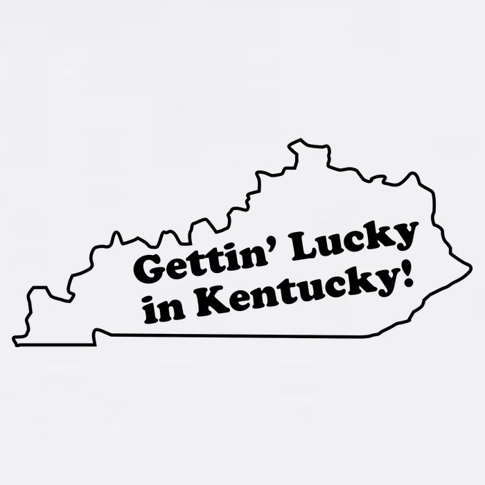 Gettin Lucky In Kentucky Cool Lucky In Kentucky Garment-Dyed Sweatshirt