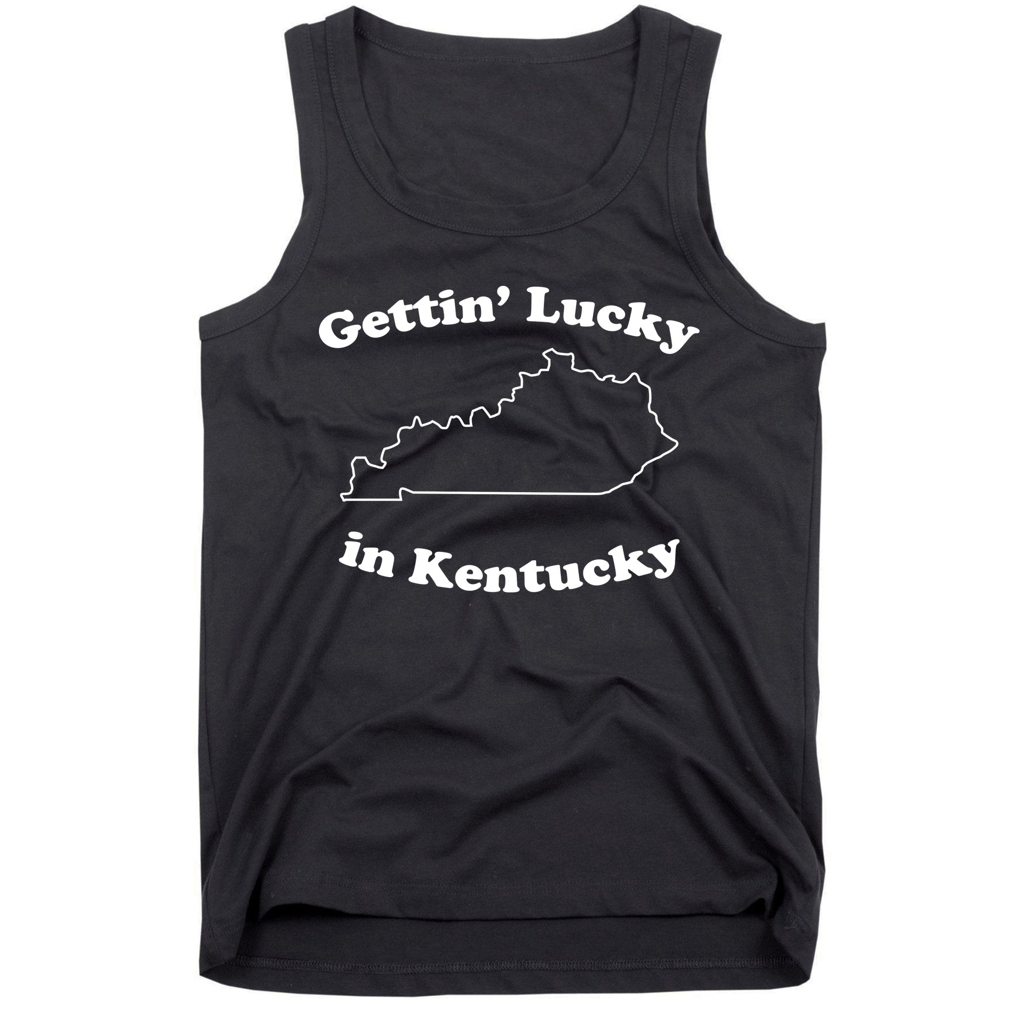 Gettin Lucky In Kentucky Cool Lucky In Kentucky Tank Top