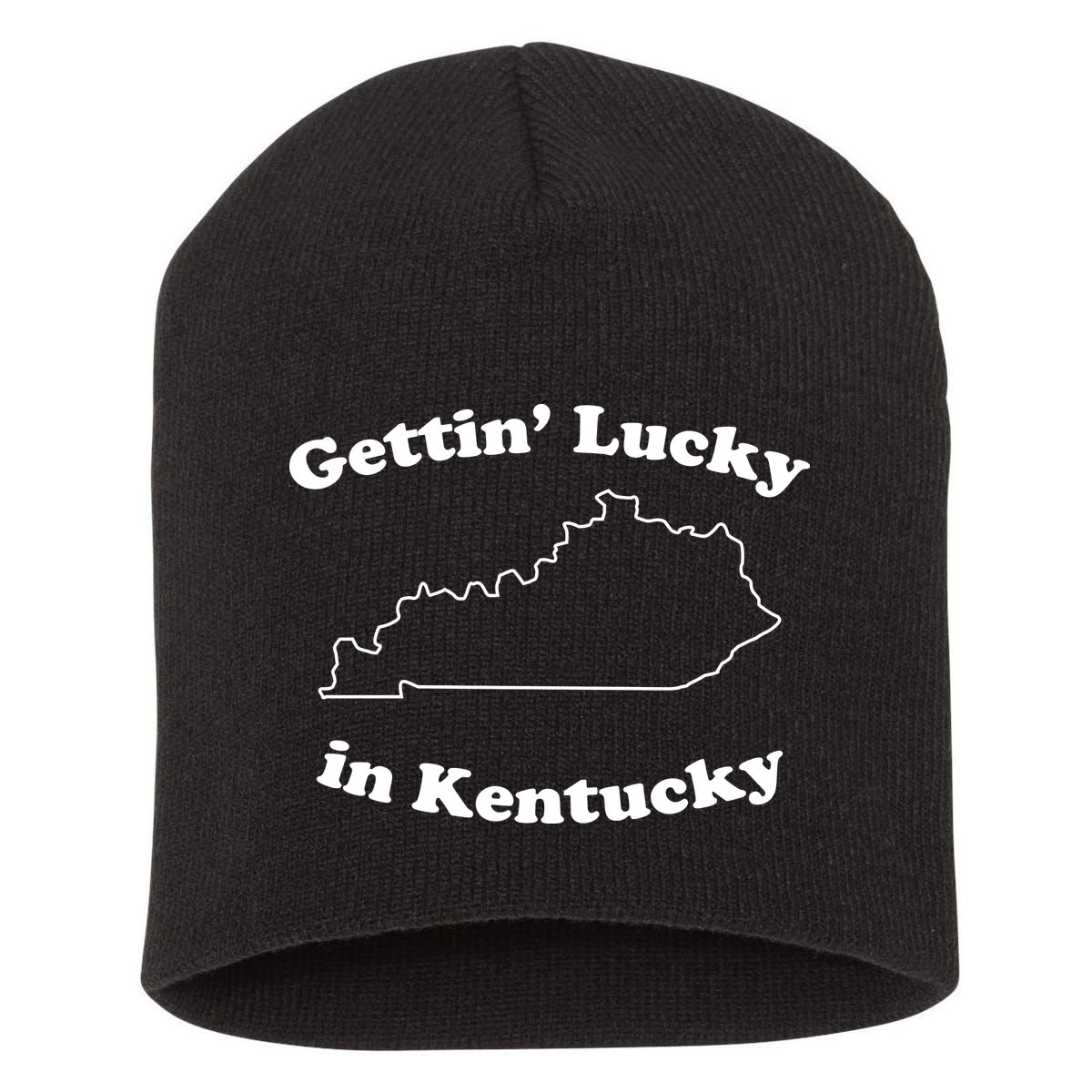 Gettin Lucky In Kentucky Cool Lucky In Kentucky Short Acrylic Beanie