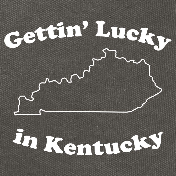 Gettin Lucky In Kentucky Cool Lucky In Kentucky Cotton Canvas Backpack