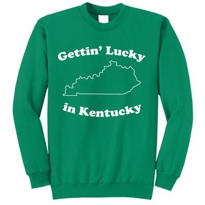 Gettin Lucky In Kentucky Cool Lucky In Kentucky Sweatshirt