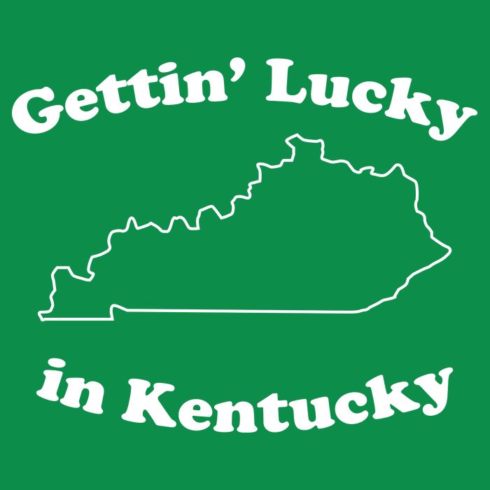 Gettin Lucky In Kentucky Cool Lucky In Kentucky Toddler T-Shirt
