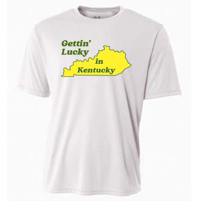 Gettin Lucky In Kentucky Cool Lucky In Kentucky Cooling Performance Crew T-Shirt