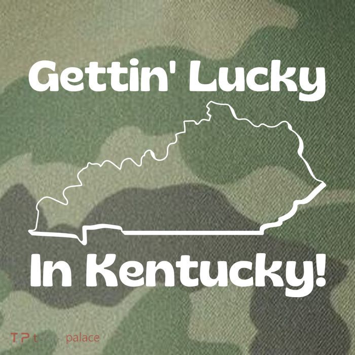 Gettin Lucky In Kentucky Legacy Tie Dye Trucker Hat