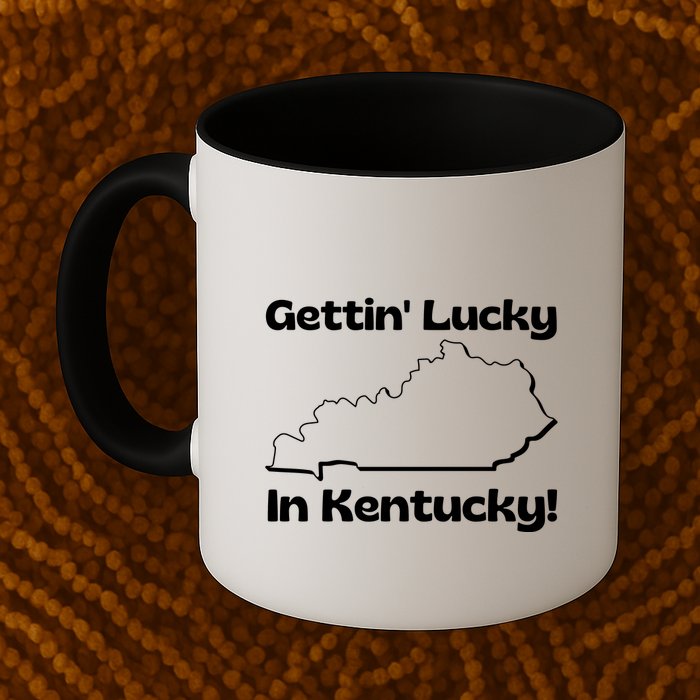 Gettin Lucky In Kentucky Mug