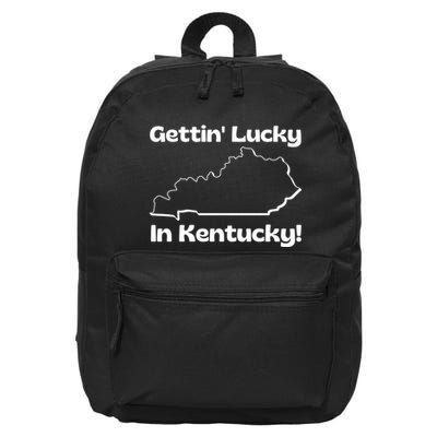 Gettin Lucky In Kentucky 16 in Basic Backpack