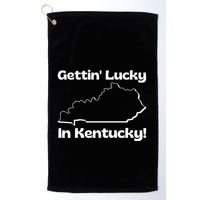 Gettin Lucky In Kentucky Golf Towel