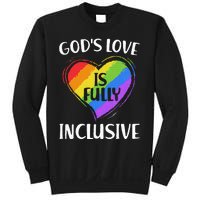 GodS Love Is Fully Inclusive Christian Pride Lgbt Sweatshirt