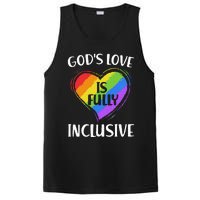 GodS Love Is Fully Inclusive Christian Pride Lgbt PosiCharge Competitor Tank