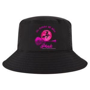 Guitar Lake In October We Wear Pink Breast Cancer Halloween Cool Comfort Performance Bucket Hat