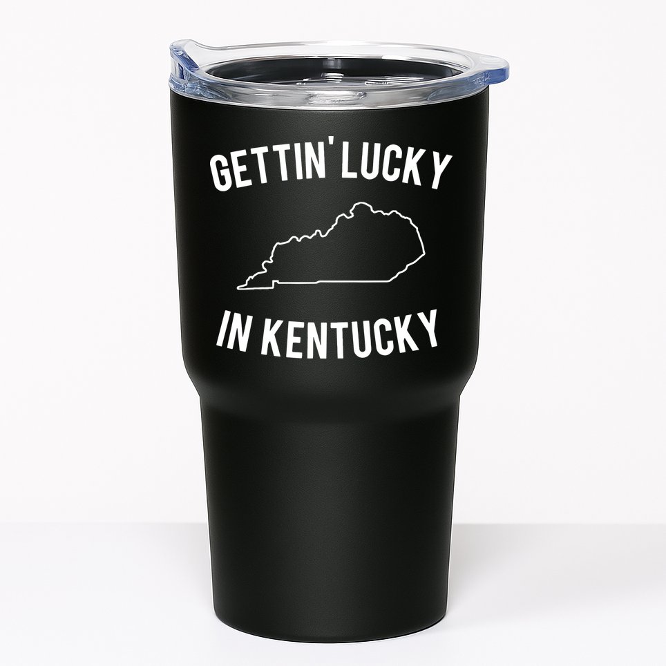Gettin Lucky In Kentucky Tumbler
