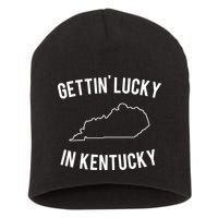 Gettin Lucky In Kentucky Short Acrylic Beanie