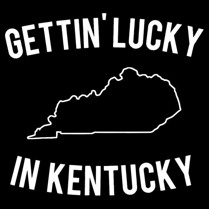 Gettin Lucky In Kentucky Kids T-Shirt