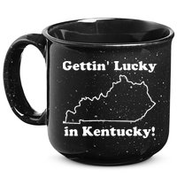 Gettin Lucky In Kentucky 15oz Campfire Ceramic Mug