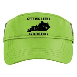 Getting Lucky In Kentucky Distressed Kentucky Adult Drive Performance Visor