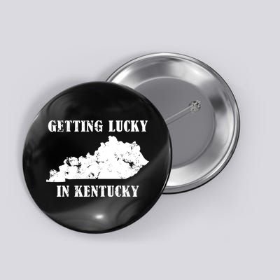 Getting Lucky In Kentucky Distressed Kentucky Button