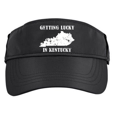 Getting Lucky In Kentucky Distressed Kentucky Adult Drive Performance Visor