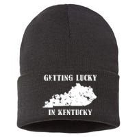 Getting Lucky In Kentucky Distressed Kentucky Sustainable Knit Beanie