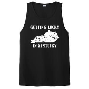 Getting Lucky In Kentucky Distressed Kentucky PosiCharge Competitor Tank