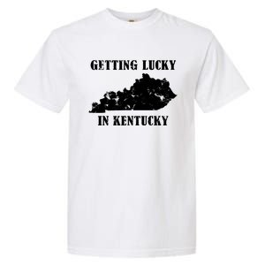 Getting Lucky In Kentucky Distressed Kentucky Garment-Dyed Heavyweight T-Shirt