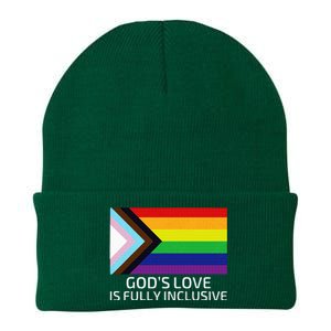 Gods Love Is Fully Inclusive Lgbtqia+ G.A.Y Pride Christian Knit Cap Winter Beanie