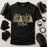 Glitter And Dirt Mama Of Both Mother's Day Cooling Performance Crew T-Shirt