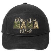 Glitter And Dirt Mama Of Both Mother's Day 7-Panel Snapback Hat