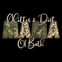 Glitter And Dirt Mama Of Both Mother's Day Baby Bodysuit