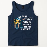 Guitar Lover Just Because I Can't Sing Doesn't Mean I Won't Tank Top