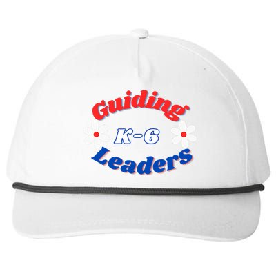 Guiding Leaders K6 School Counselor Young Leaders Daisies Snapback Five-Panel Rope Hat