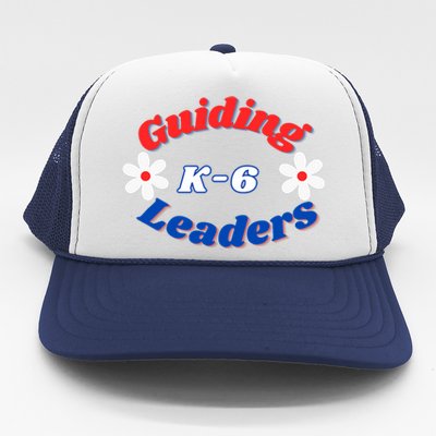 Guiding Leaders K6 School Counselor Young Leaders Daisies Trucker Hat