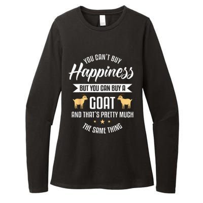 Goat Lover Livestock Farmer Breeder Womens CVC Long Sleeve Shirt