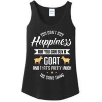 Goat Lover Livestock Farmer Breeder Ladies Essential Tank