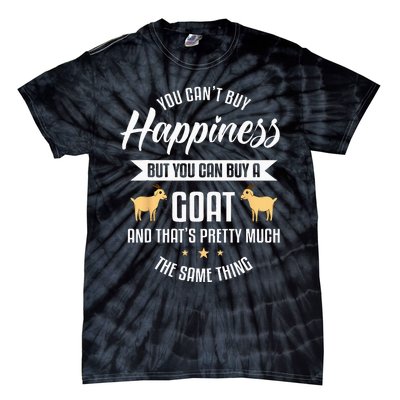 Goat Lover Livestock Farmer Breeder Tie-Dye T-Shirt