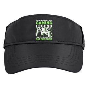 Gaming Legend Leveling Up To Big Brother Gamers Big Bro Gift Adult Drive Performance Visor