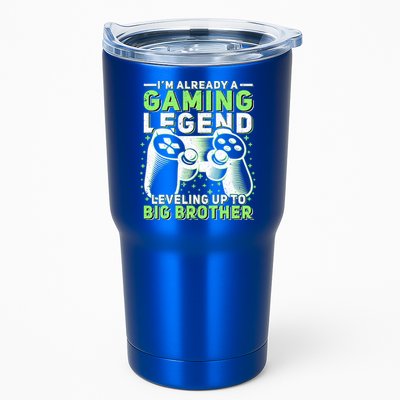 Gaming Legend Leveling Up To Big Brother Gamers Big Bro Gift Tumbler