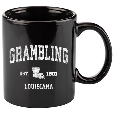 Grambling Louisiana La Vintage Sports 11oz C Handle Ceramic Mug