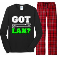 Got Lax Lacrosse Long Sleeve Pajama Set