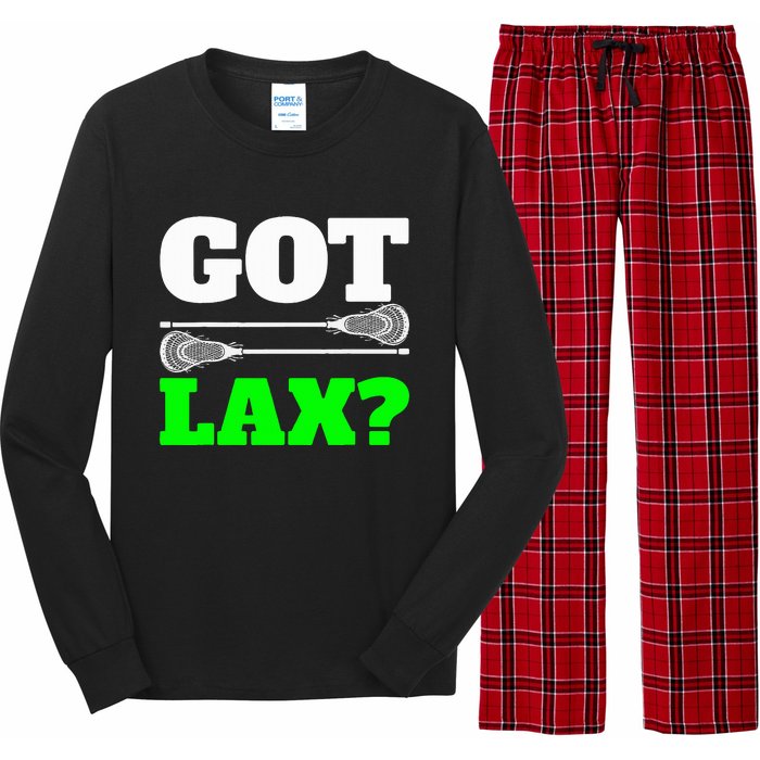 Got Lax Lacrosse Long Sleeve Pajama Set